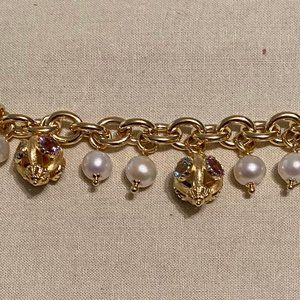 Veronese 18K Clad Lrg 13.00 ct tw Gemstone Bracelet